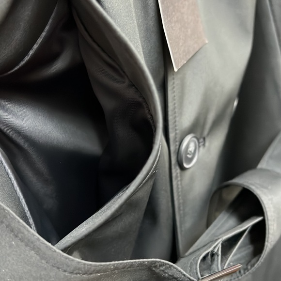 NWT,Claiborne men’s rain coat black zip out lining - Picture 14 of 17